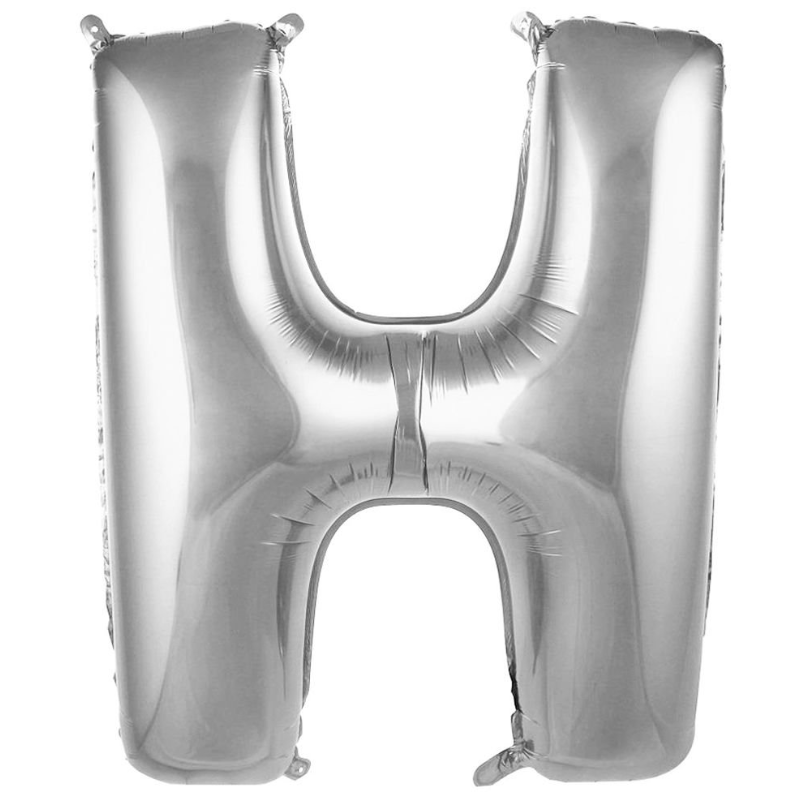 Folyo Balon Gümüş H 40 İnç 100 Cm